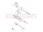 YAMAHA FJR 1300 FJR1300AE FJR13ESF FJR1300ES (2PDB) 2015 CRANKSHAFT & PISTON