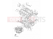 YAMAHA FJR 1300 FJR1300AE FJR13ESF FJR1300ES (2PDB) 2015 CRANKCASE
