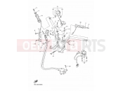 YAMAHA FJR 1300 FJR1300AE FJR13ESF FJR1300ES (2PDB) 2015 STEERING HANDLE & CABLE