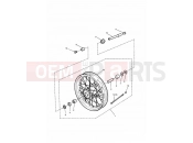 Triumph 2002 THUNDERBIRD Front Wheel