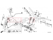 HONDA AFRICA TWIN 1100 CRF1100AR 2024 F-7 HANDLE PIPE/TOP BRIDGE