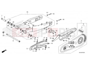 HONDA AFRICA TWIN 1100 CRF1100AR 2024 F-32 SWINGARM