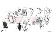 HONDA AFRICA TWIN 1100 CRF1100AR 2024 F-41 RADIATOR
