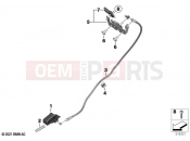 BMW Motorrad BMW 2019 C models C 400 X (0C09, 0C19) Luggage compartment lock 2
