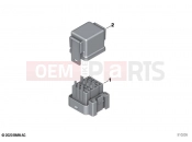 BMW Motorrad BMW 2019 C models C 400 X (0C09, 0C19) Fuse carrier 2