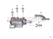 BMW Motorrad BMW 2018 C-Models C 400 X (0C09, 0C19) Central locking actuator
