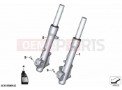 BMW Motorrad BMW 2018 C-Models C 400 X (0C09, 0C19) Fork leg