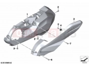 BMW Motorrad BMW 2018 C-Models C 400 X (0C09, 0C19) Cover CVT 2
