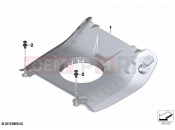 BMW Motorrad BMW 2018 C-Models C 400 X (0C09, 0C19) Tank cover, middle 2