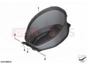 BMW Motorrad BMW 2018 C-Models C 400 X (0C09, 0C19) Luggage compartment, rear 2