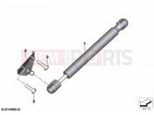 BMW Motorrad BMW 2018 C-Models C 400 X (0C09, 0C19) Gas pressurized spring 2