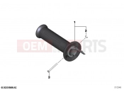 BMW Motorrad BMW 2018 C-Models C 400 X (0C09, 0C19) Grip left unheated 2