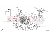 HONDA AFRICA TWIN 1100 DCT CRF1100DS 2025 E-2 CYLINDER HEAD