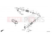 HONDA AFRICA TWIN 1100 DCT CRF1100DS 2025 E-3 CAMSHAFT/VALVE