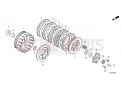 HONDA AFRICA TWIN 1100 DCT CRF1100DS 2025 E-8 CLUTCH