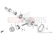 HONDA AFRICA TWIN 1100 DCT CRF1100DS 2025 E-16 CRANKSHAFT/PISTON