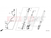 HONDA AFRICA TWIN 1100 DCT CRF1100DS 2025 F-11 FRONT FORK