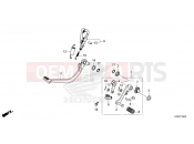 HONDA AFRICA TWIN 1100 DCT CRF1100DS 2025 F-29 PEDAL