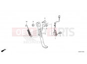 HONDA AFRICA TWIN 1100 DCT CRF1100DS 2025 F-31 STAND