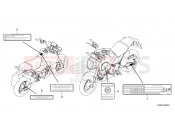 HONDA AFRICA TWIN 1100 DCT CRF1100DS 2025 F-49 CAUTION LABEL (CA,KO,LO)