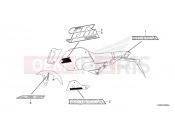 HONDA AFRICA TWIN 1100 DCT CRF1100DS 2025 F-50 MARK/STRIPE