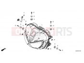 HONDA AFRICA TWIN 1100 CRF1100AS 2025 F-1 HEADLIGHT (1)