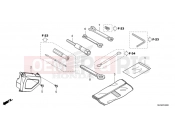 HONDA AFRICA TWIN 1100 CRF1100AS 2025 F-48 TOOLS