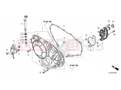 HONDA AFRICA TWIN 1100 ADVENTURE SPORT ES CRF1100A3S 2025 E-6 RIGHT CRANKCASE COVER (1)