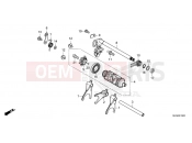 HONDA AFRICA TWIN 1100 ADVENTURE SPORT ES CRF1100A3S 2025 E-19 GEARSHIFT DRUM (1)