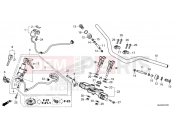 HONDA AFRICA TWIN 1100 ADVENTURE SPORT ES CRF1100A3S 2025 F-7 HANDLE PIPE/TOP BRIDGE
