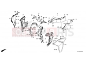 HONDA AFRICA TWIN 1100 ADVENTURE SPORT ES CRF1100A3S 2025 F-45 MIDDLE COWL (1)