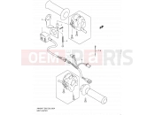SUZUKI AN400 K7 (2007) Burgman 400 (E03,E28,E33) 30A - GRIP HEATER (AN400ZAL0)