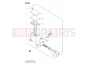 SUZUKI AN400 K7 (2007) Burgman 400 (E03,E28,E33) 62 - REAR MASTER CYLINDER (MODEL K7)