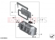 BMW Motorrad BMW 2024 M models M 1000 R (0E81, 0E83) Intake silencer