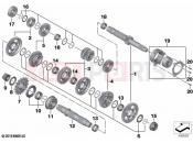 BMW Motorrad BMW 2024 M models M 1000 R (0E81, 0E83) Transmission shafts