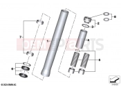 BMW Motorrad BMW 2024 M models M 1000 R (0E81, 0E83) Stanchion