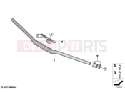 BMW Motorrad BMW 2024 M models M 1000 R (0E81, 0E83) Handlebar