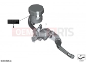 BMW Motorrad BMW 2024 M models M 1000 R (0E81, 0E83) Handbrake fitting M