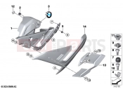 BMW Motorrad BMW 2024 M models M 1000 R (0E81, 0E83) Side trim panel