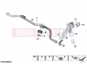 BMW Motorrad BMW 2024 M models M 1000 R (0E81, 0E83) Holder winglet