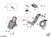 BMW Motorrad BMW 2024 M models M 1000 R (0E81, 0E83) Radio-controlled locking system