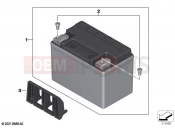 BMW Motorrad BMW 2024 M models M 1000 R (0E81, 0E83) Lithium-ion battery