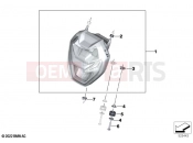 BMW Motorrad BMW 2024 M models M 1000 R (0E81, 0E83) LED headlight - Generation II