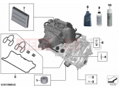 BMW Motorrad BMW 2023 M models M 1000 XR (0E91, 0E93) Service, engine oil / inspection