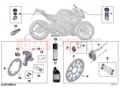 BMW Motorrad BMW 2023 M models M 1000 XR (0E91, 0E93) Service, brakes