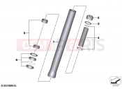 BMW Motorrad BMW 2023 M models M 1000 XR (0E91, 0E93) Stanchion