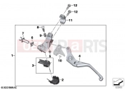 BMW Motorrad BMW 2023 M models M 1000 XR (0E91, 0E93) Clutch lever fitting M