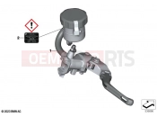 BMW Motorrad BMW 2023 M models M 1000 XR (0E91, 0E93) Handbrake fitting M