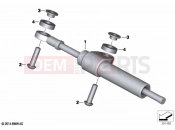 BMW Motorrad BMW 2023 M models M 1000 XR (0E91, 0E93) Steering damper