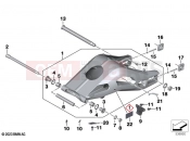 BMW Motorrad BMW 2023 M models M 1000 XR (0E91, 0E93) Rear trailing arm